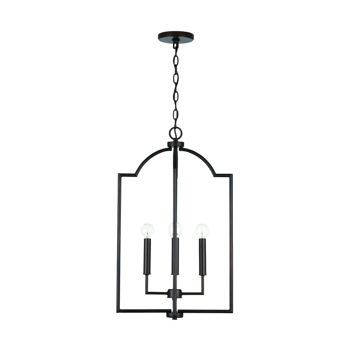 Capital Lighting - 539341BZ - Four Light Foyer Pendant - Carter - Bronze