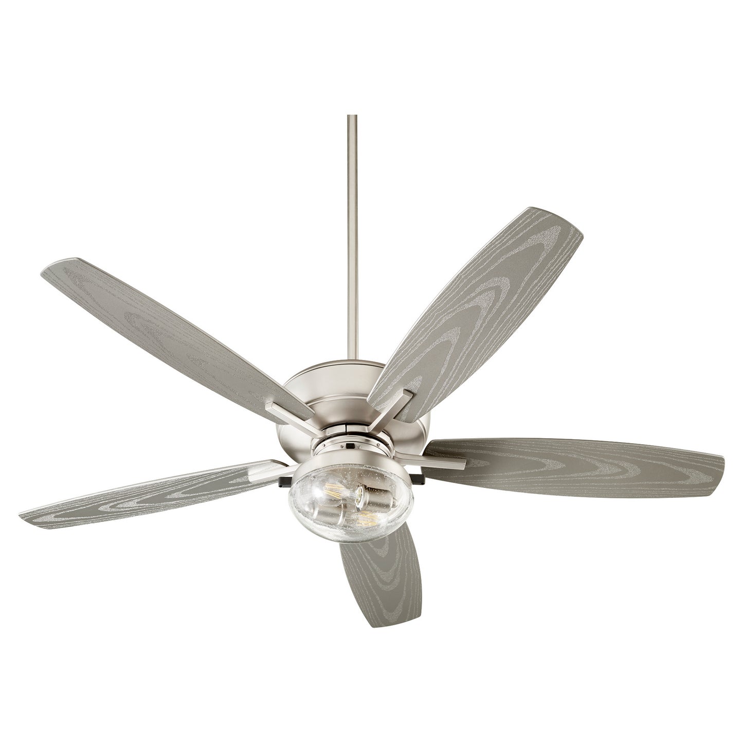 Quorum - 170525-65 - 52"Patio Fan - Breeze Patio - Satin Nickel Satin Nickel