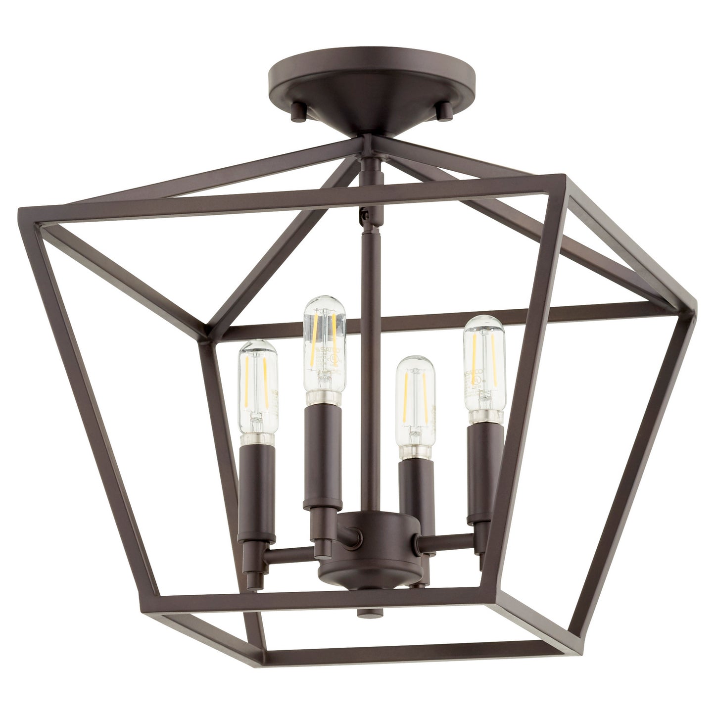 Quorum - 304-13-86 - Four Light Dual Mount - Gabriel - Oiled Bronze