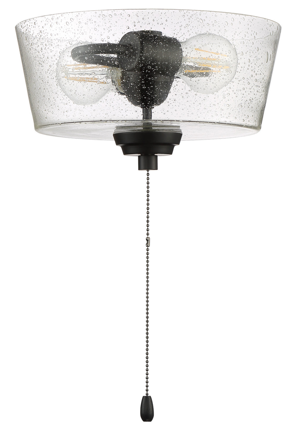 Craftmade - LK2802-FB-LED - LED Fan Light Kit - Light Kit-Bowl,Energy Star - Flat Black