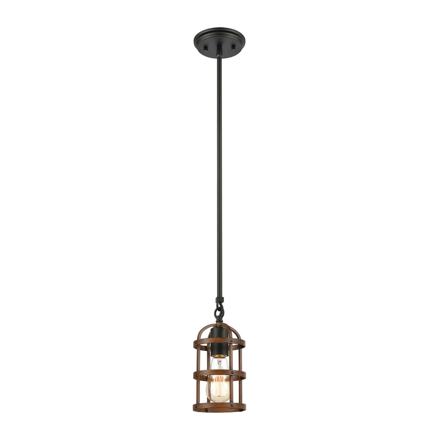 ELK Home - 15481/1 - One Light Mini Pendant - Millville - Matte Black