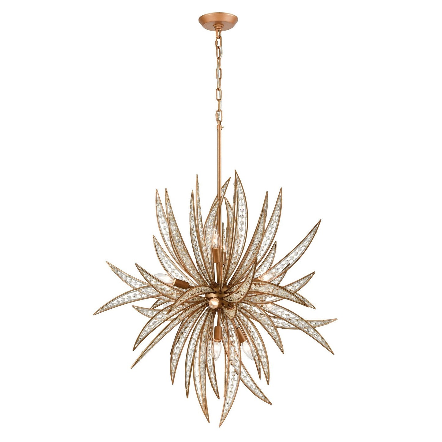 ELK Home - 16766/11 - 11 Light Chandelier - Naples - Matte Gold