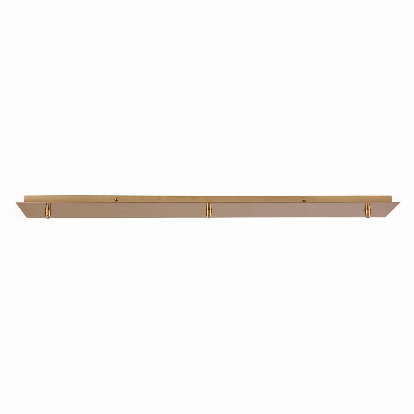 ELK Home - 3LP-SB - Three Hole Linear Pan for Pendants - Pendant Options - Satin Brass