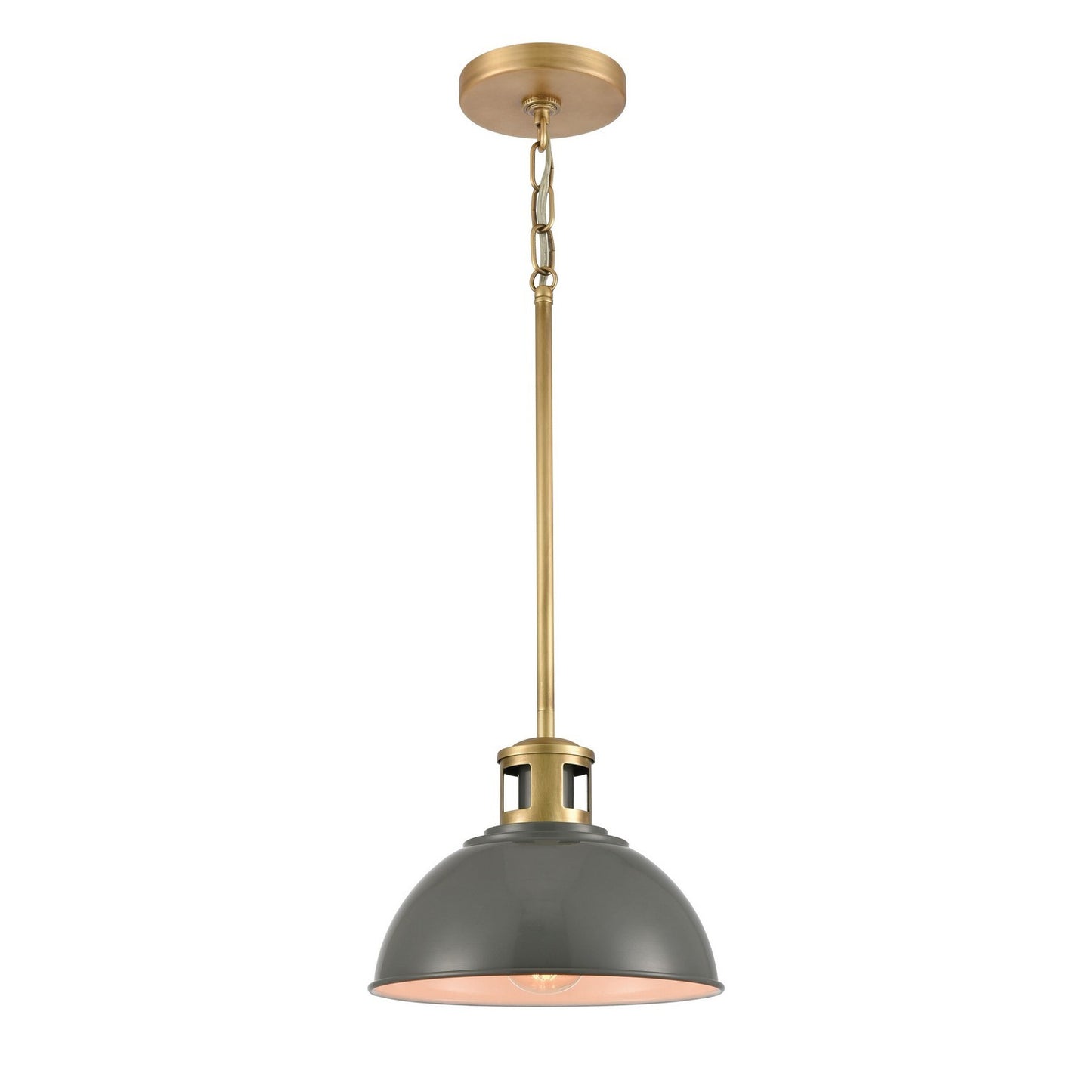 ELK Home - 89007/1 - One Light Mini Pendant - Lyndon - Gray