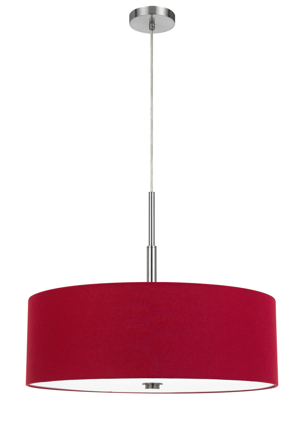 Cal Lighting - FX-3744-RED - Four Light Pendant - Lonoke - Maroon