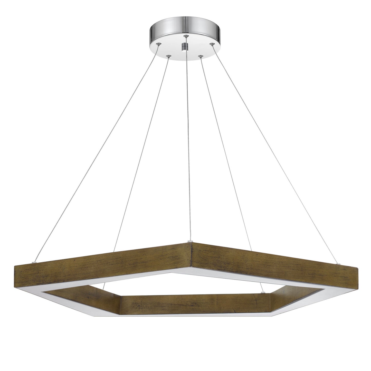 Cal Lighting - FX-3745-38 - LED Pendant - Metz - Light Oak