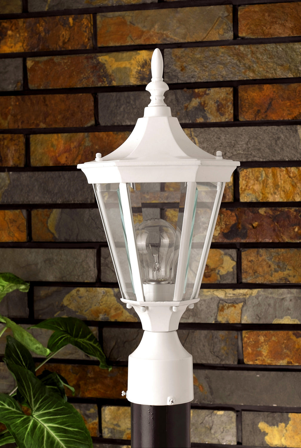 Cal Lighting - OL-131PS-WH - 120V, E27, 60W Max,8 X 17, Alu