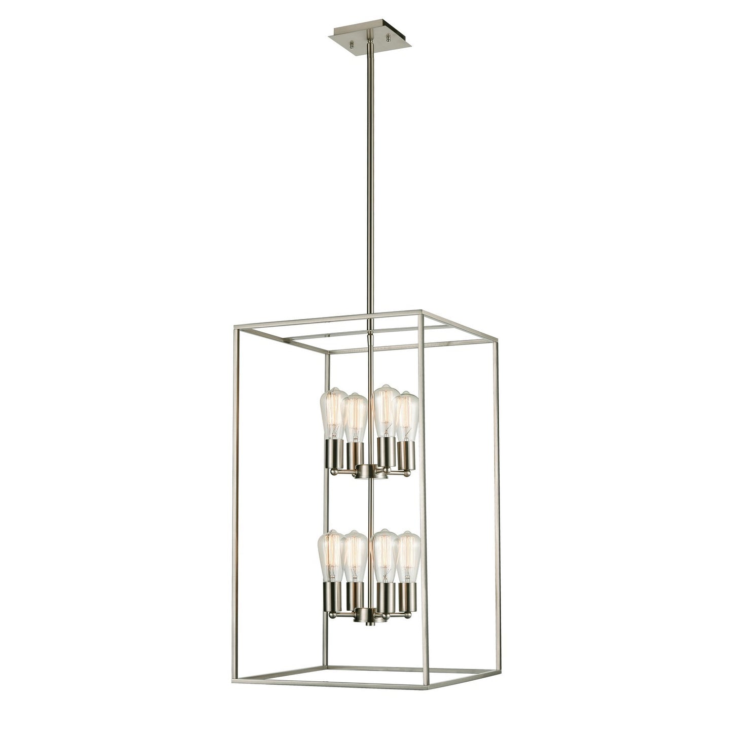 ELK Home - CN150882 - Eight Light Pendant - Williamsport - Brushed Nickel