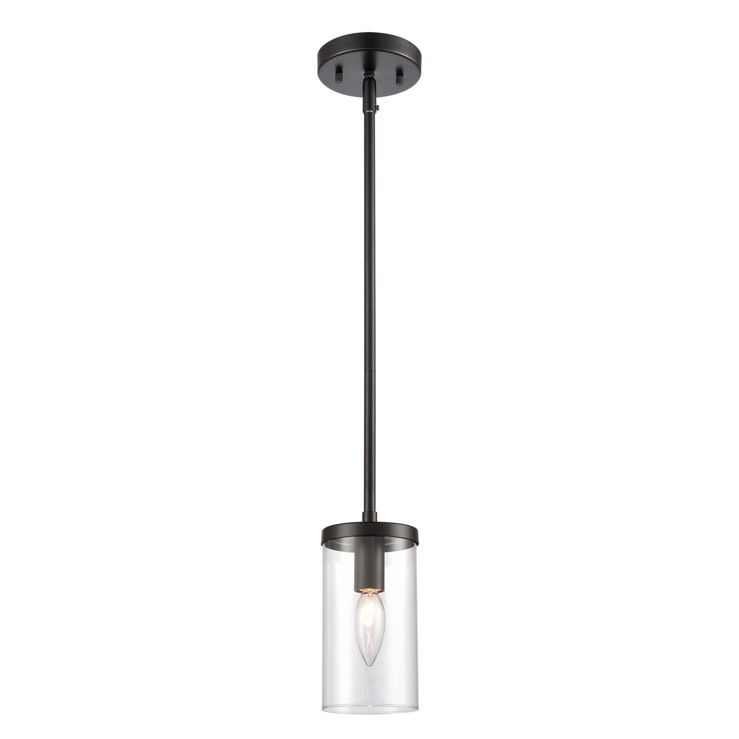 ELK Home - CN290156 - One Light Mini Pendant - Oakland - Black