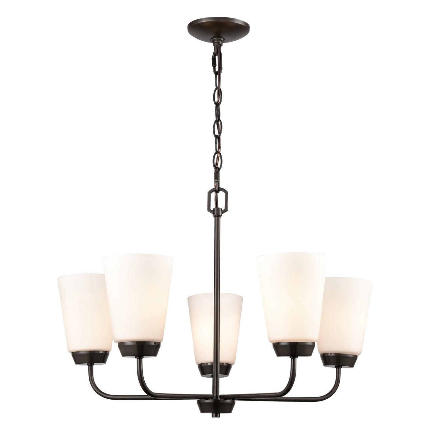 ELK Home - CN310521 - Five Light Chandelier - Winslow - Oil Rubbed Bronze