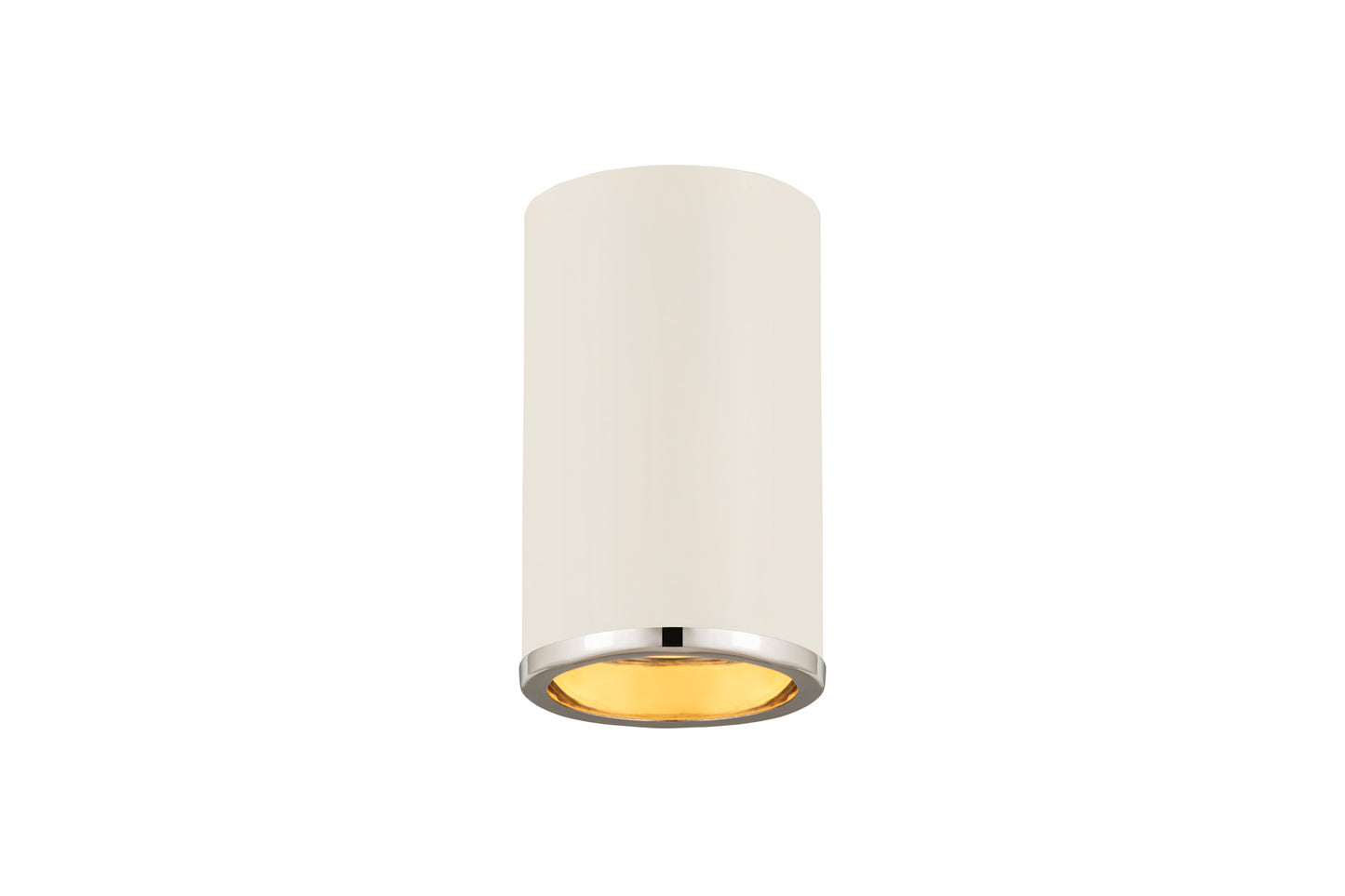 Z-Lite - 2303F1-MW-CH - One Light Flush Mount - Arlo - Matte White / Chrome