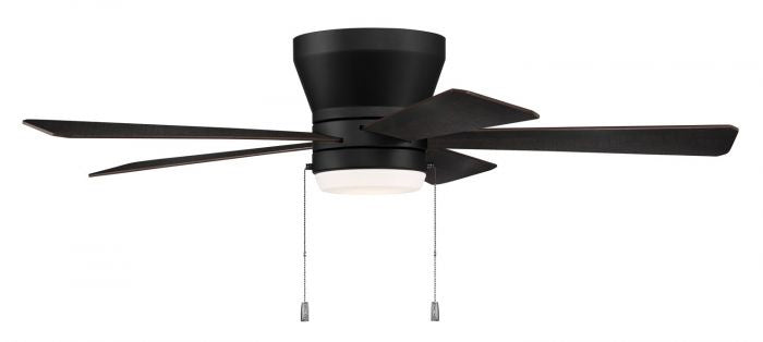 Craftmade - MER52FB5 - 52"Ceiling Fan - Merit - Flat Black