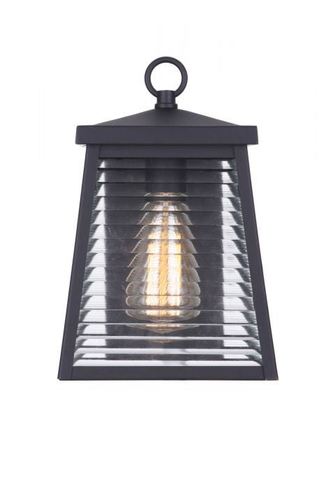Craftmade - ZA4104-MN - One Light Outdoor Wall Mount - Armstrong - Midnight