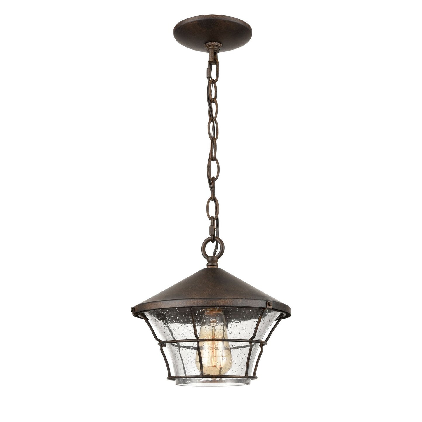 ELK Home - 45512/1 - One Light Outdoor Pendant - Gavin - Hazelnut Bronze