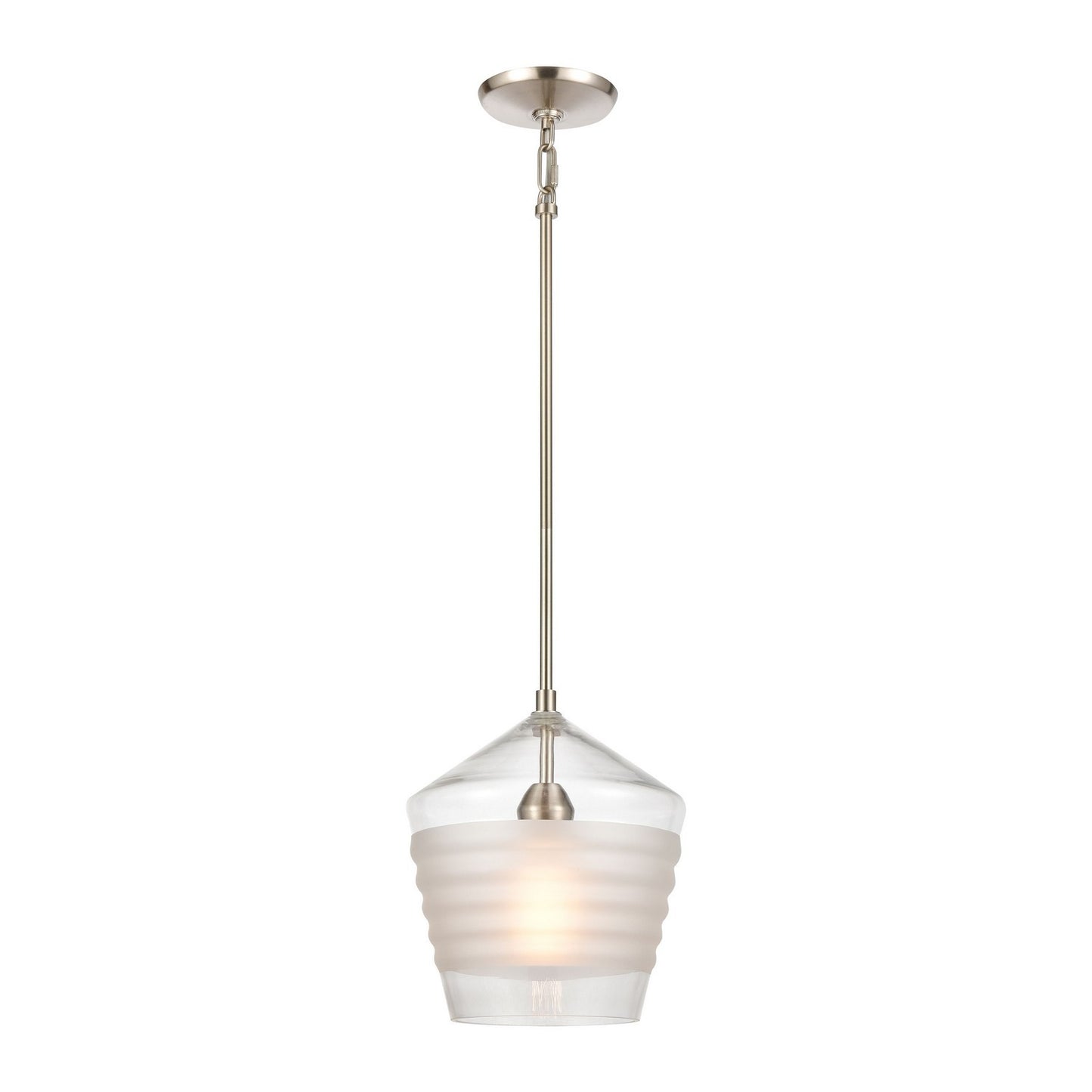 ELK Home - 69265/1 - One Light Mini Pendant - Konis - Satin Nickel