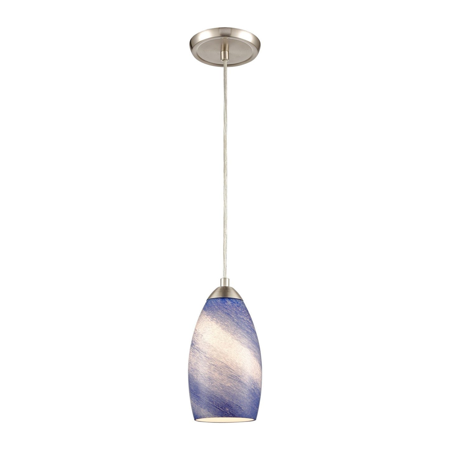 ELK Home - 85311/1 - One Light Mini Pendant - Planetario - Satin Nickel