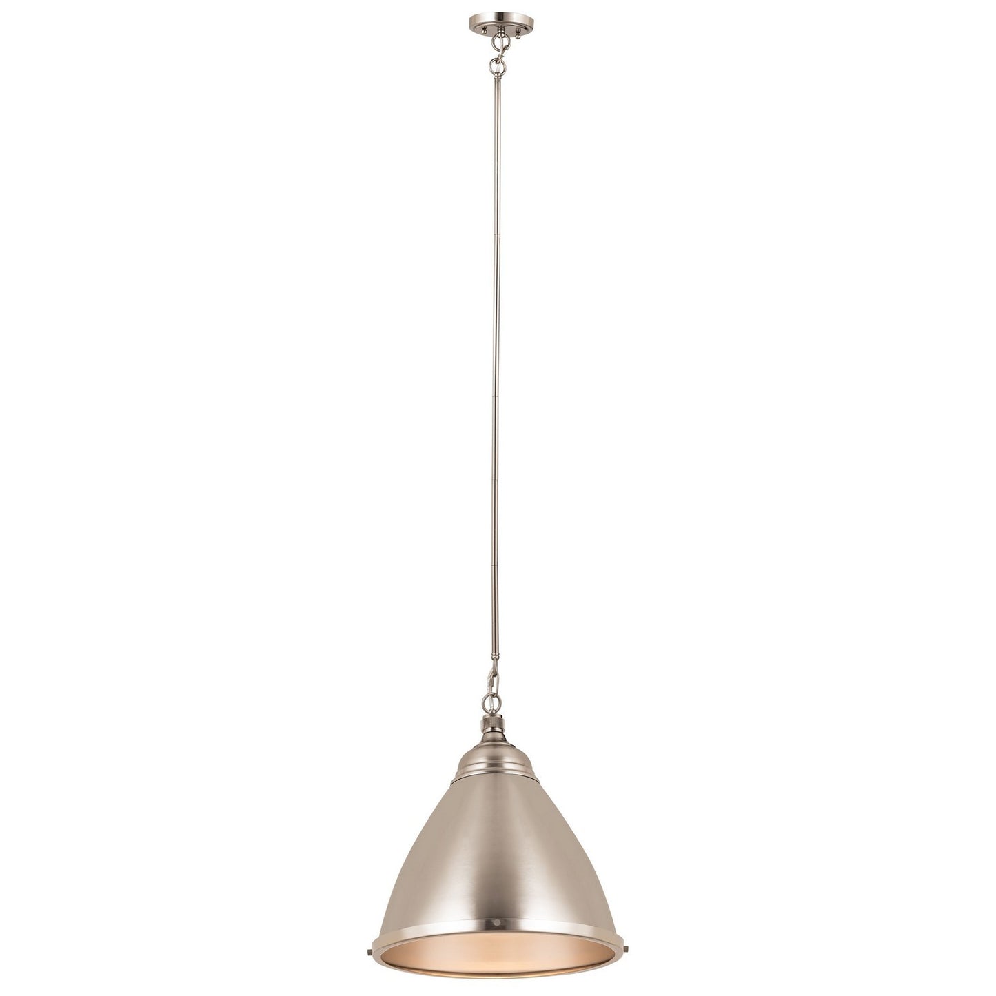 ELK Home - 96043/1 - One Light Pendant - Katelyn - Brushed Steel