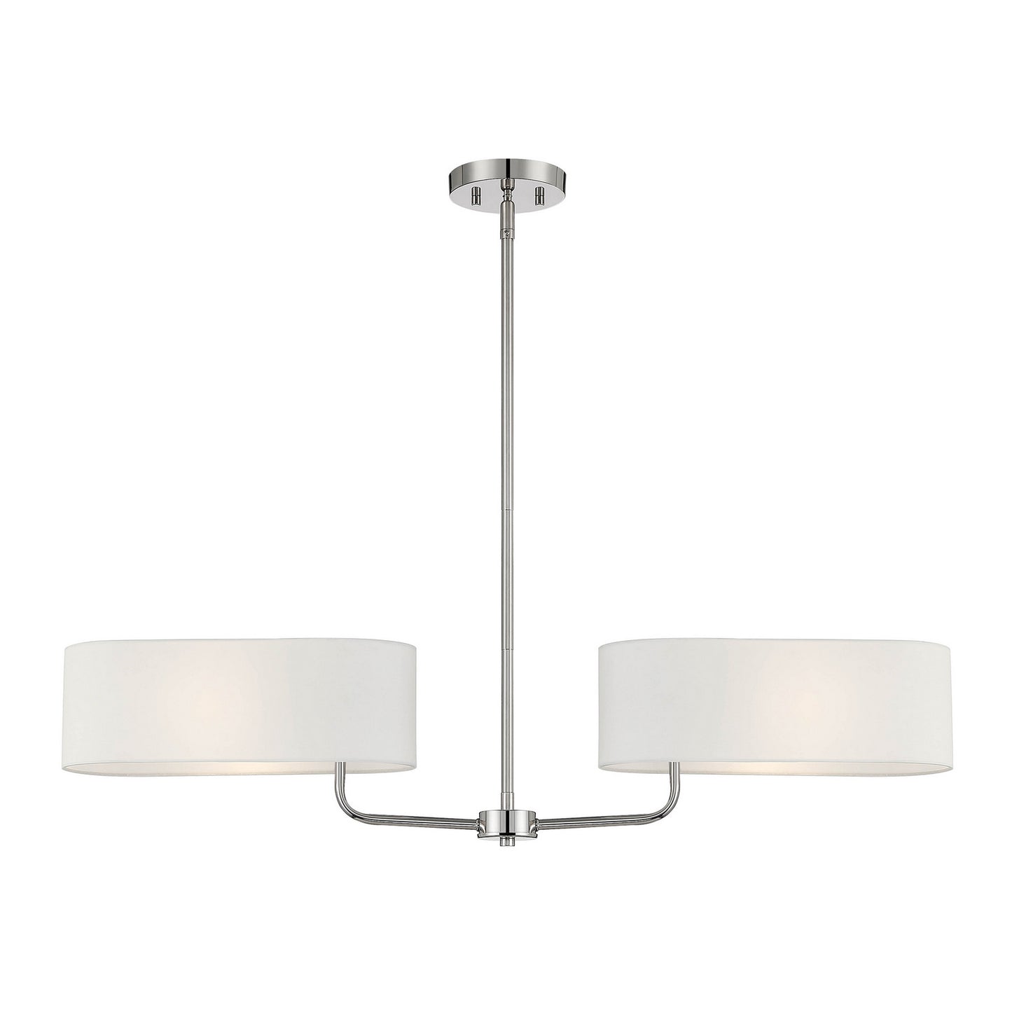 Designers Fountain - D253M-IS-PN - Two Light Island Pendant - Midtown - Polished Nickel