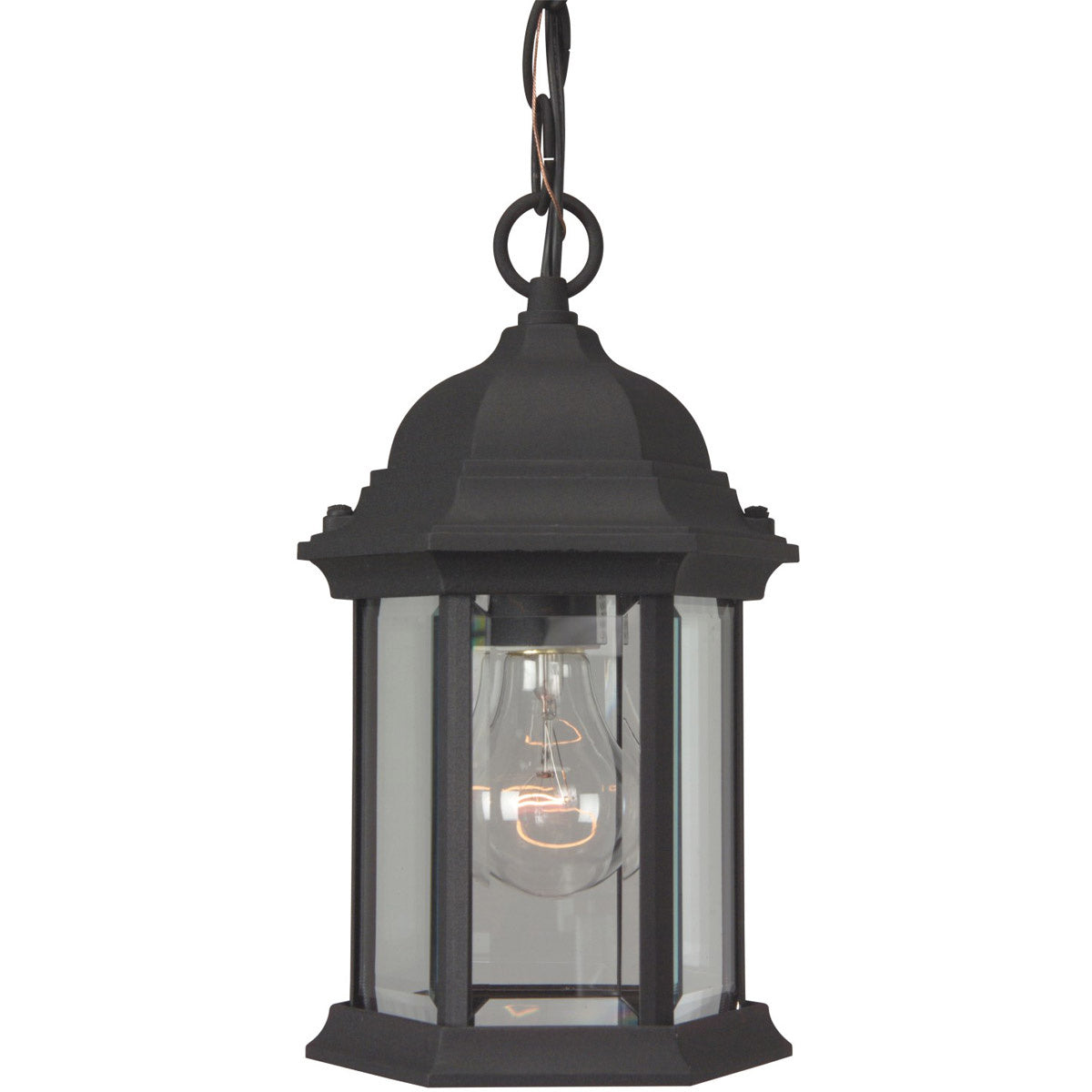 Craftmade - Z291-TB - One Light Outdoor Pendant - Hex Style Cast - Textured Black