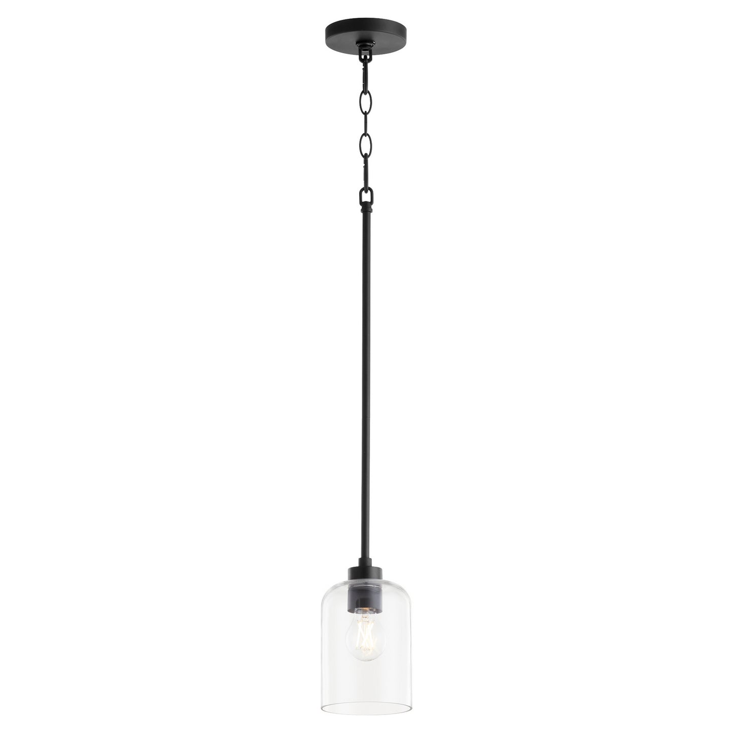 Quorum - 3374-59 - One Light Pendant - Tribute - Matte Black