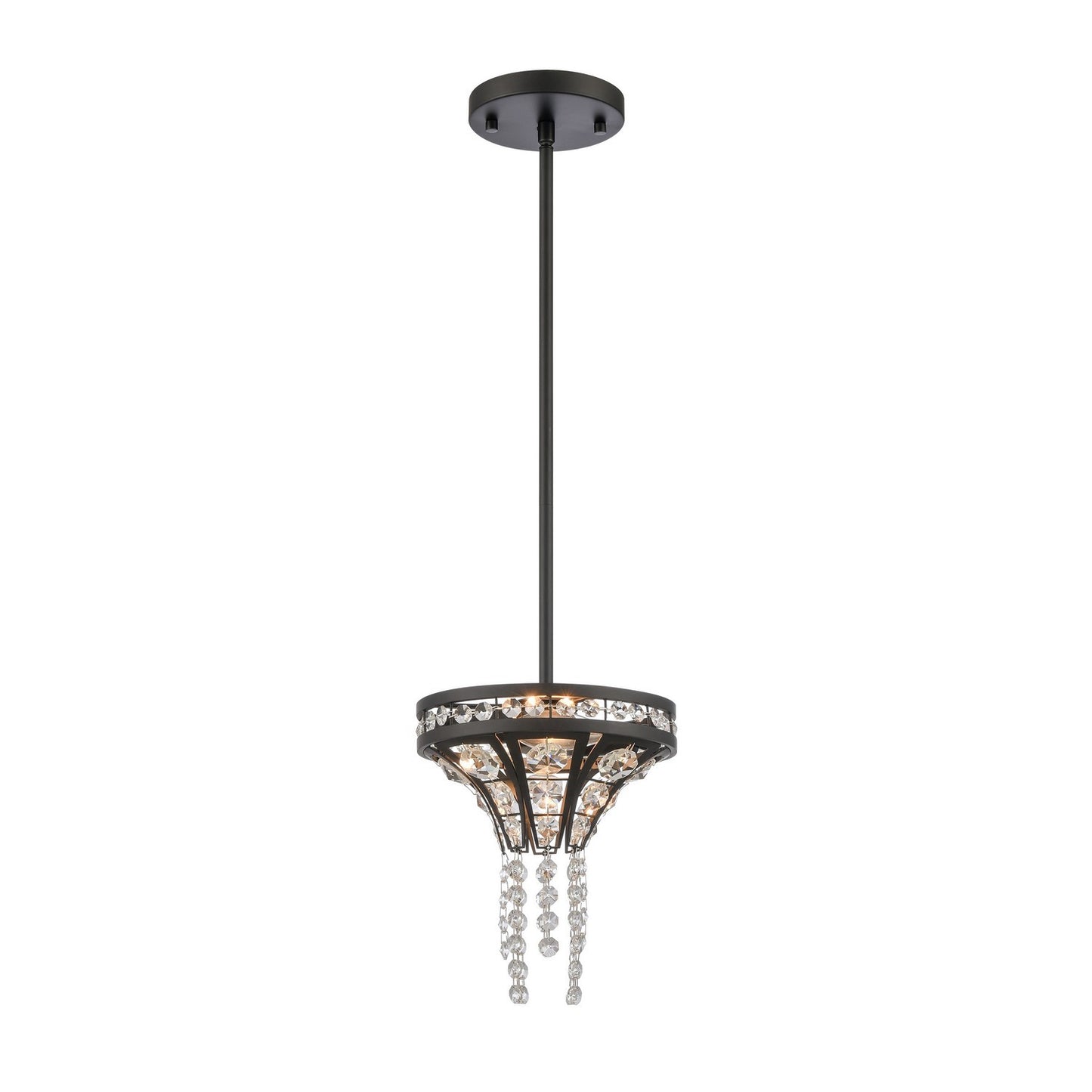 ELK Home - 82235/2 - Two Light Pendant - Fantania - Matte Black