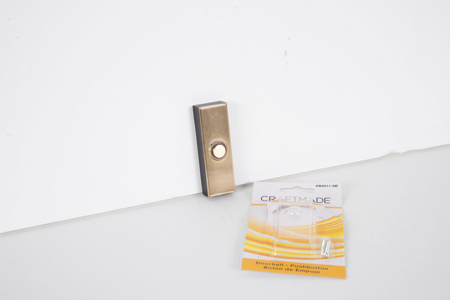 Craftmade - PB5011-SB - Surface Mount Push Button - Push Button-Surface Mount - Satin Brass