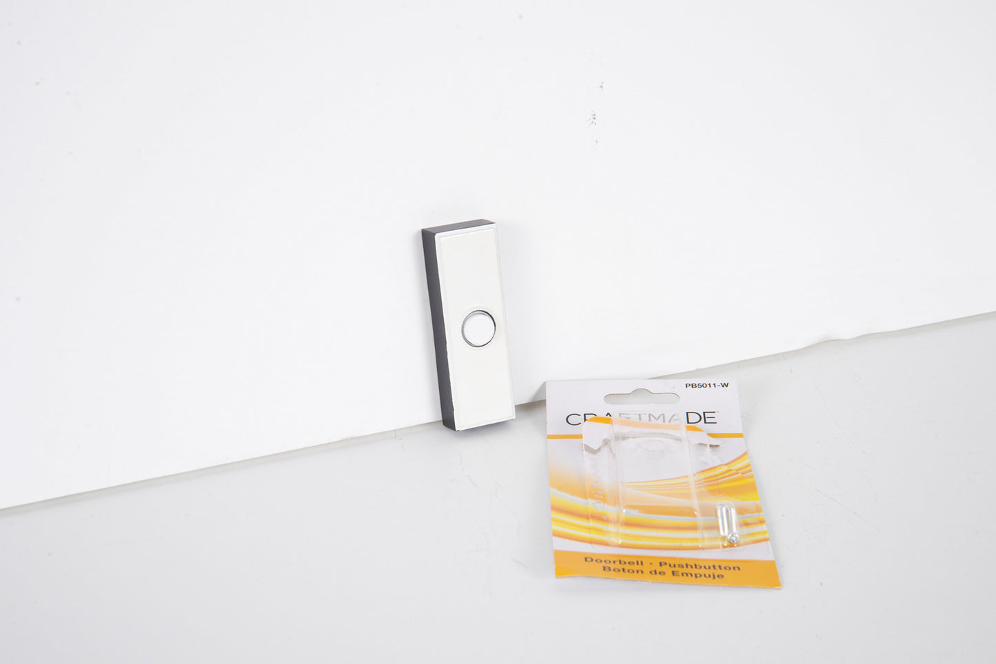 Craftmade - PB5011-W - LED Lighted Push Button - Push Button-Surface Mount - White