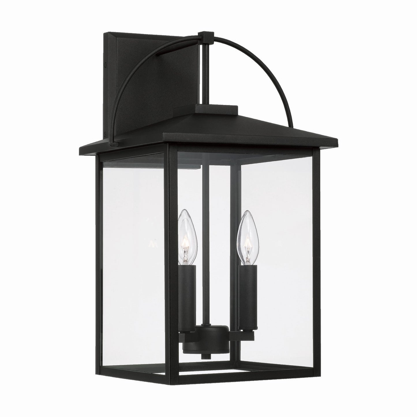 Capital Lighting - 948031BK - Three Light Outdoor Wall Lantern - Bryson - Black