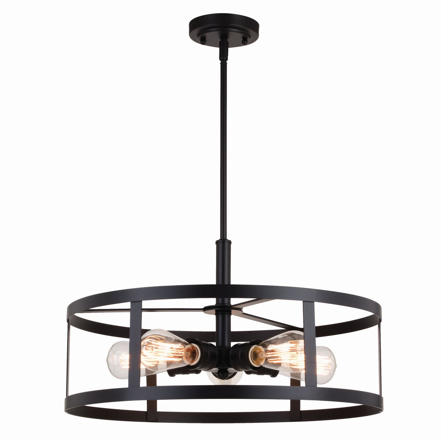 Vaxcel - P0376 - Five Light Pendant - Akron - Oil Rubbed Bronze