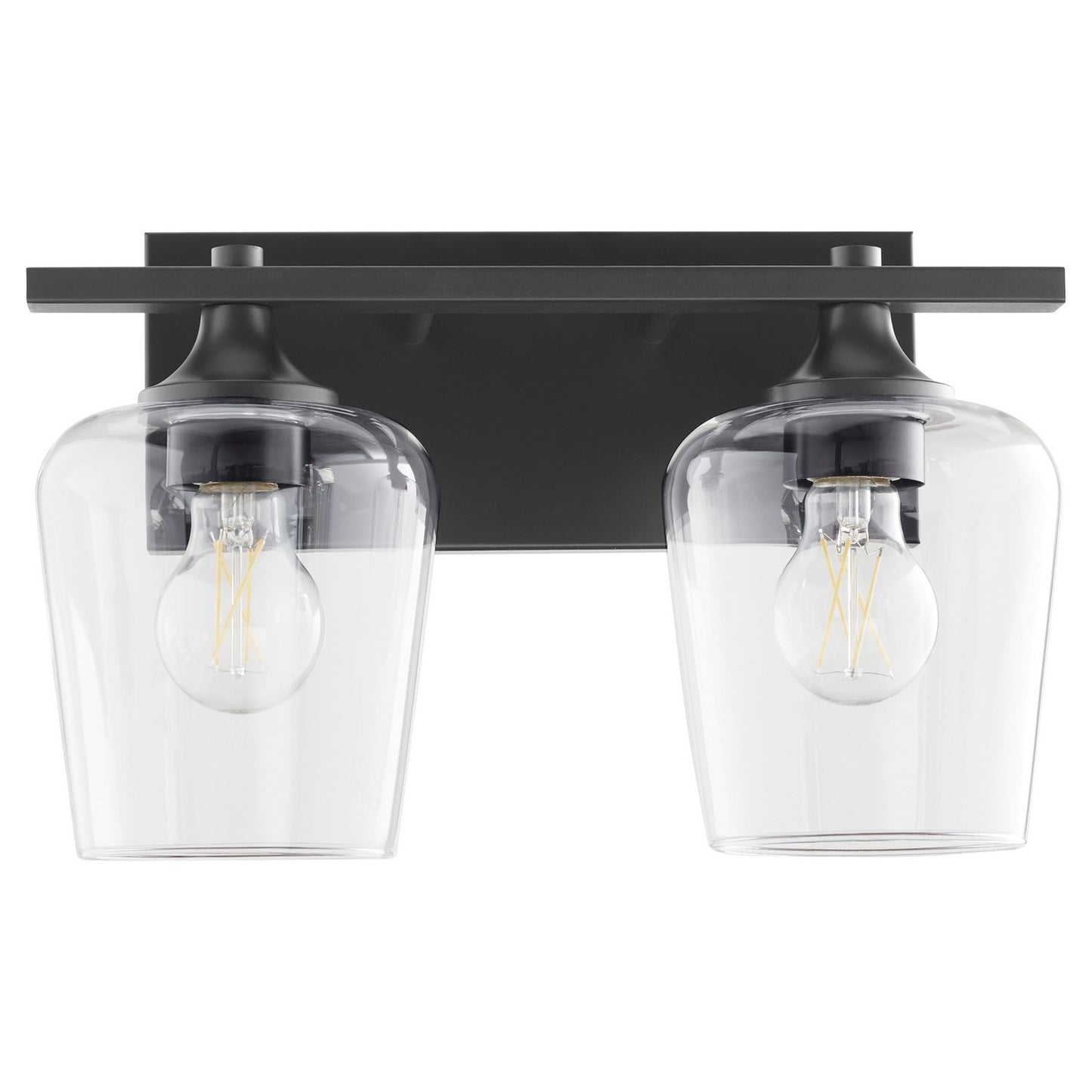 Quorum - 558-2-59 - Two Light Vanity - Veno - Matte Black