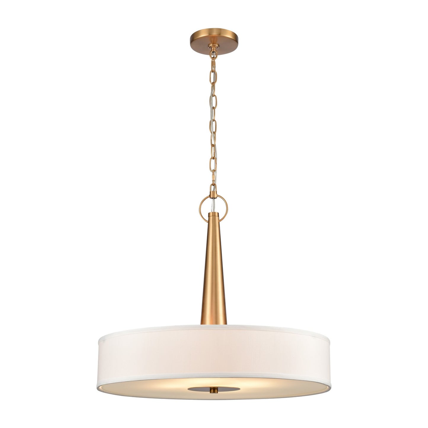ELK Home - 89845/4 - Four Light Pendant - Leo - Brushed Gold