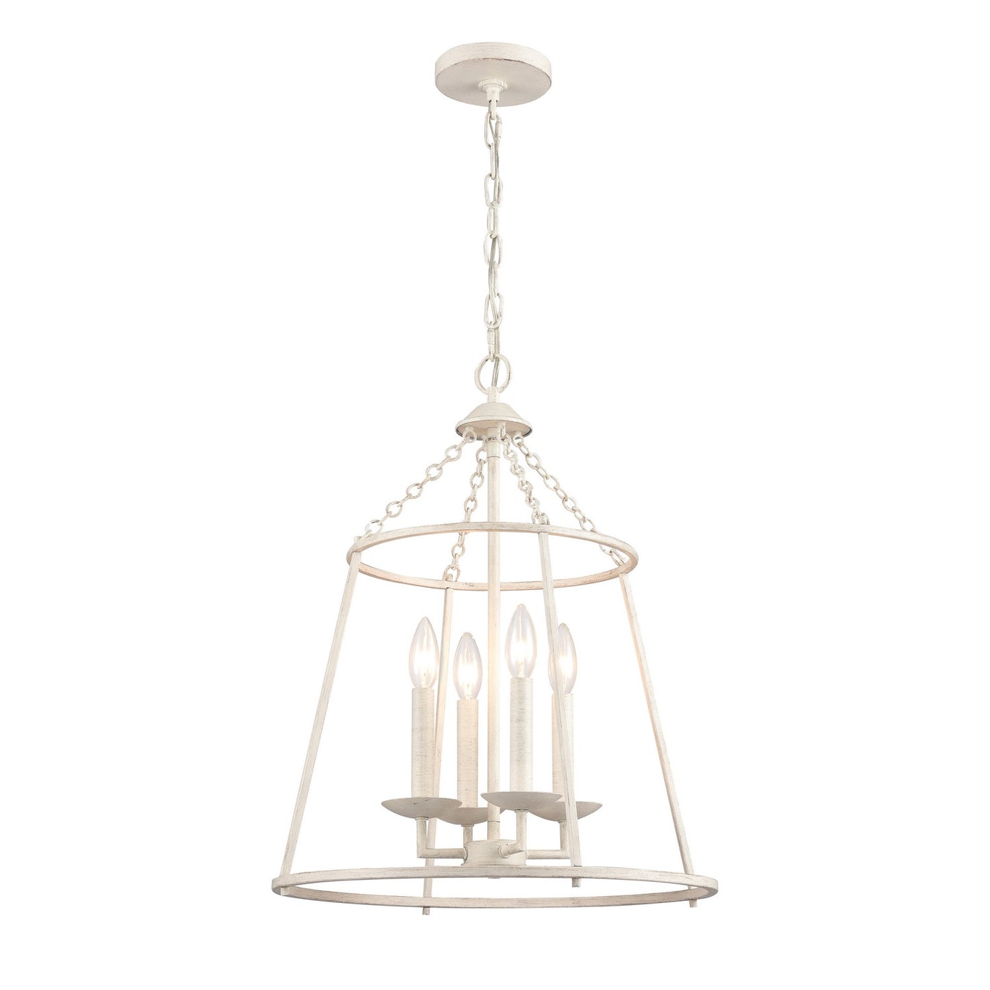 ELK Home - EC89684/4 - Four Light Pendant - Joanie - Antique White
