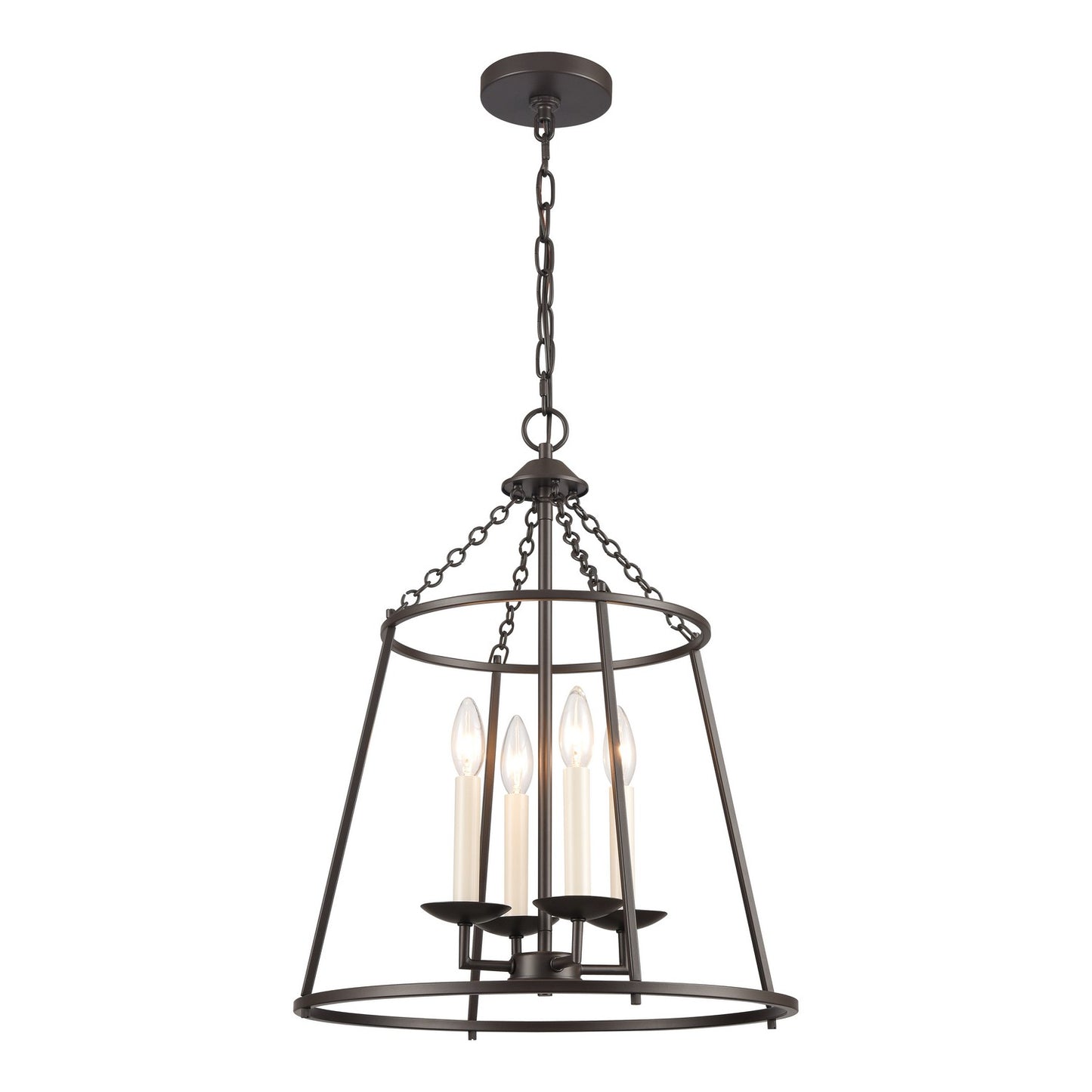 ELK Home - EC89694/4 - Four Light Pendant - Joanie - Old Bronze