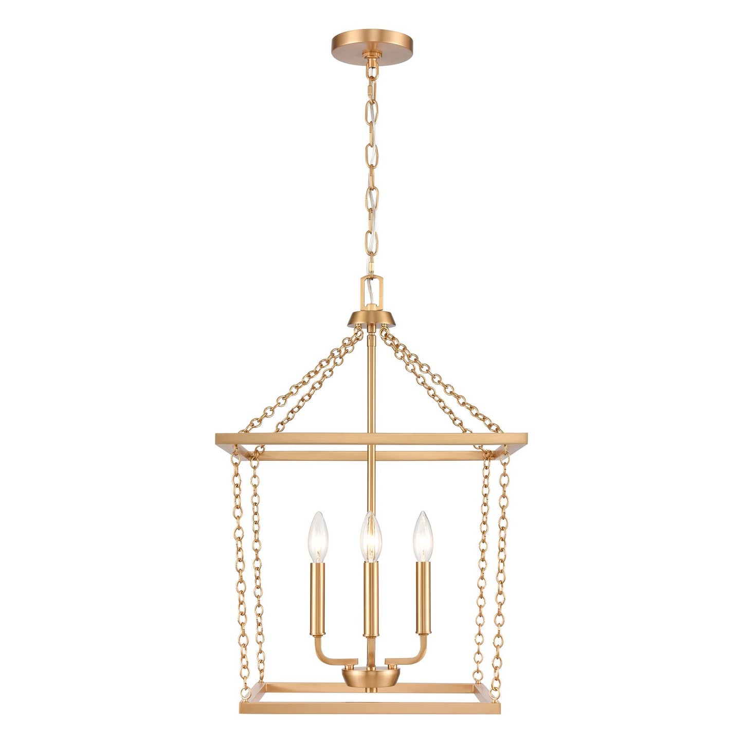 ELK Home - EC89824/4 - Four Light Pendant - Emmett - Brushed Gold
