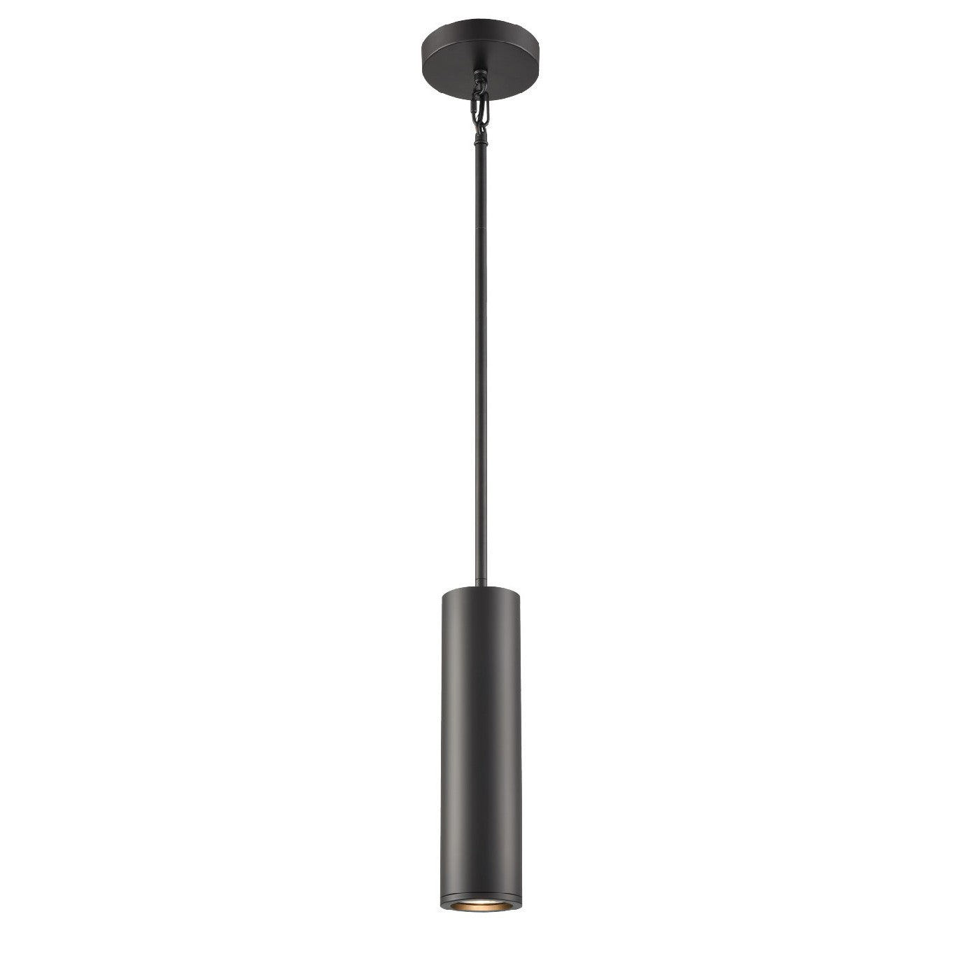DVI Lighting - DVP49119MW+BK - One Light Pendant - Gimli - Matte White And Black