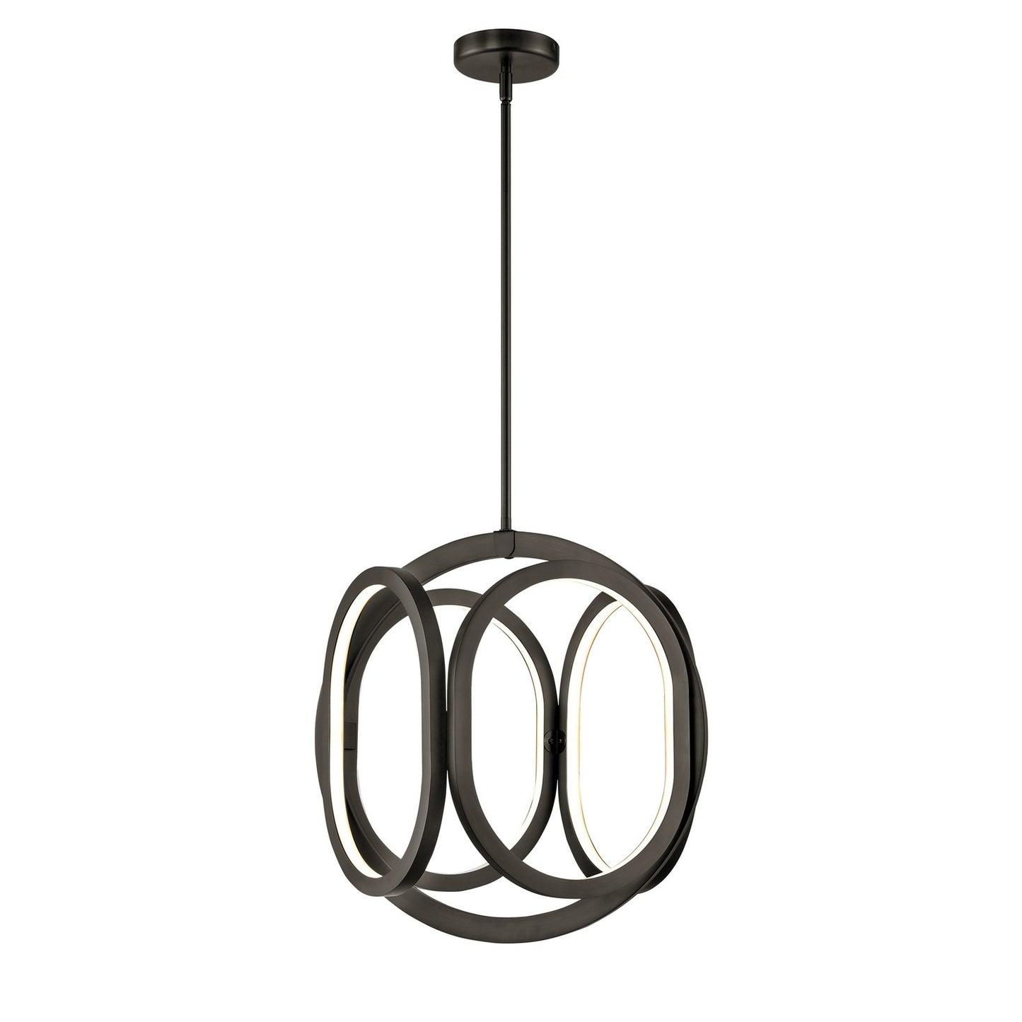 DVI Lighting - DVP46549GR - LED Foyer Pendant - Perigee Ac Led - Graphite