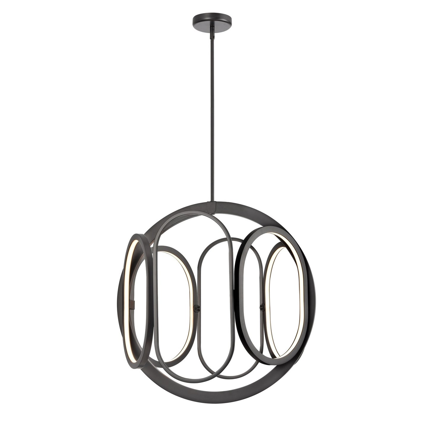 DVI Lighting - DVP46550GR - LED Foyer Pendant - Perigee Ac Led - Graphite