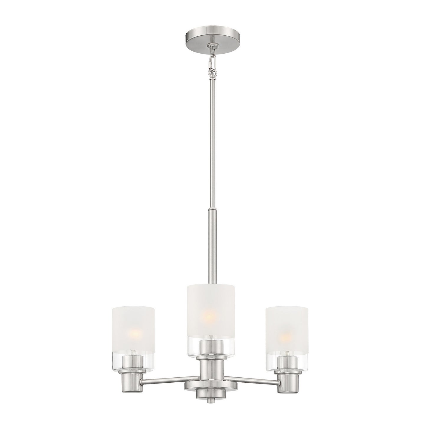 Designers Fountain - D236M-3CH-BN - Three Light Chandelier - Cedar Lane - Brushed Nickel