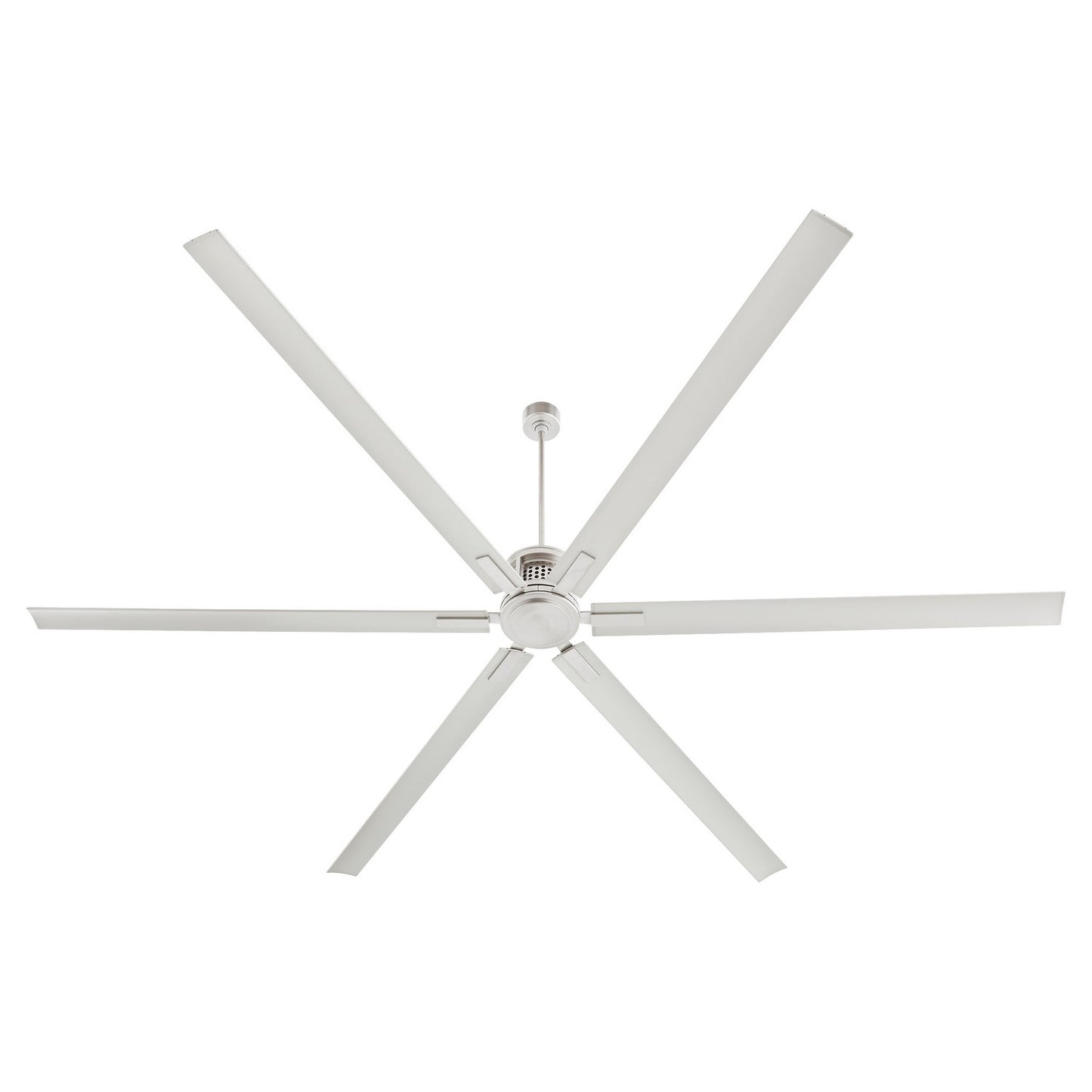 Quorum - 101206-65 - 120" Ceiling Fan - Zeus - Satin Nickel