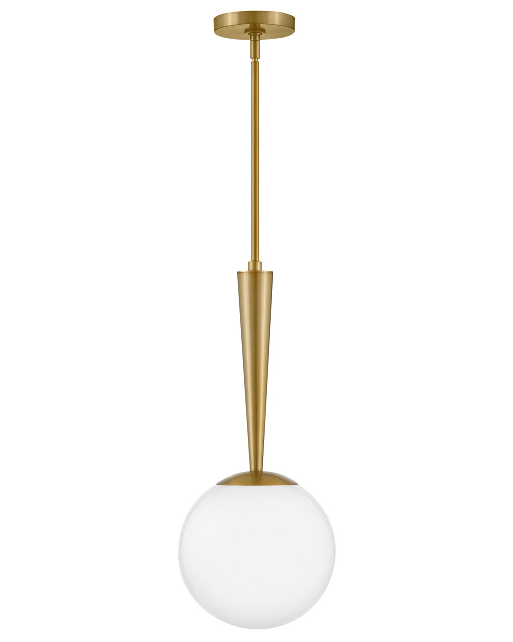 Lark - 83507LCB - LED Pendant - Izzy - Lacquered Brass