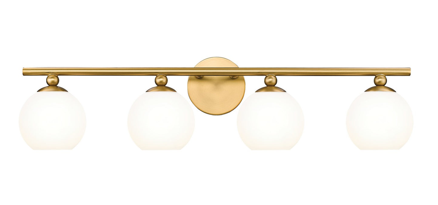 Z-Lite - 1100-4V-MGLD - Four Light Vanity - Neoma - Modern Gold
