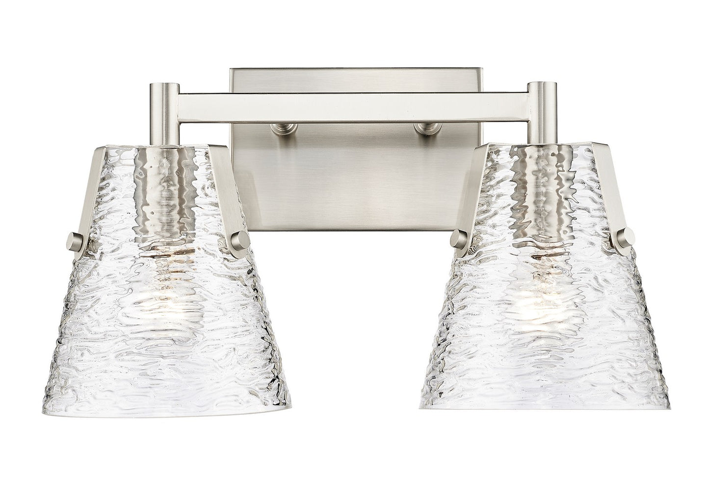 Z-Lite - 1101-2V-BN - Two Light Vanity - Analia - Brushed Nickel