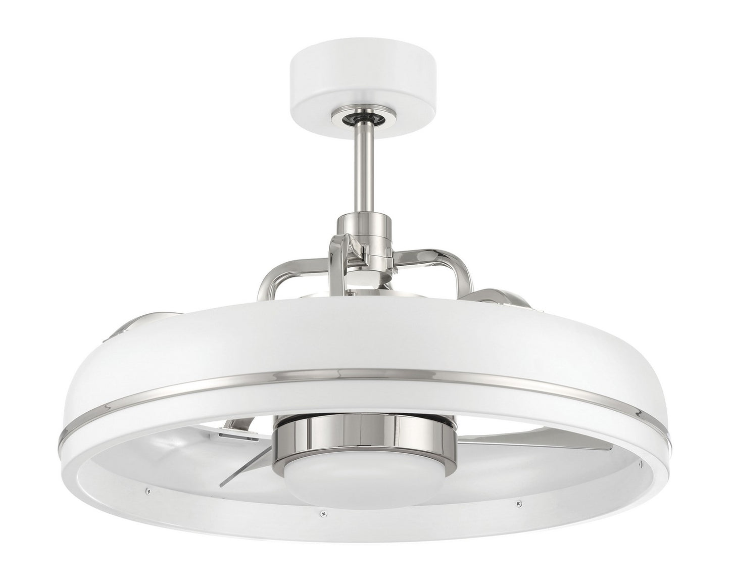 Craftmade - TYL24WPLN3 - 20"Ceiling Fan - Taylor - White/Polished Nickel