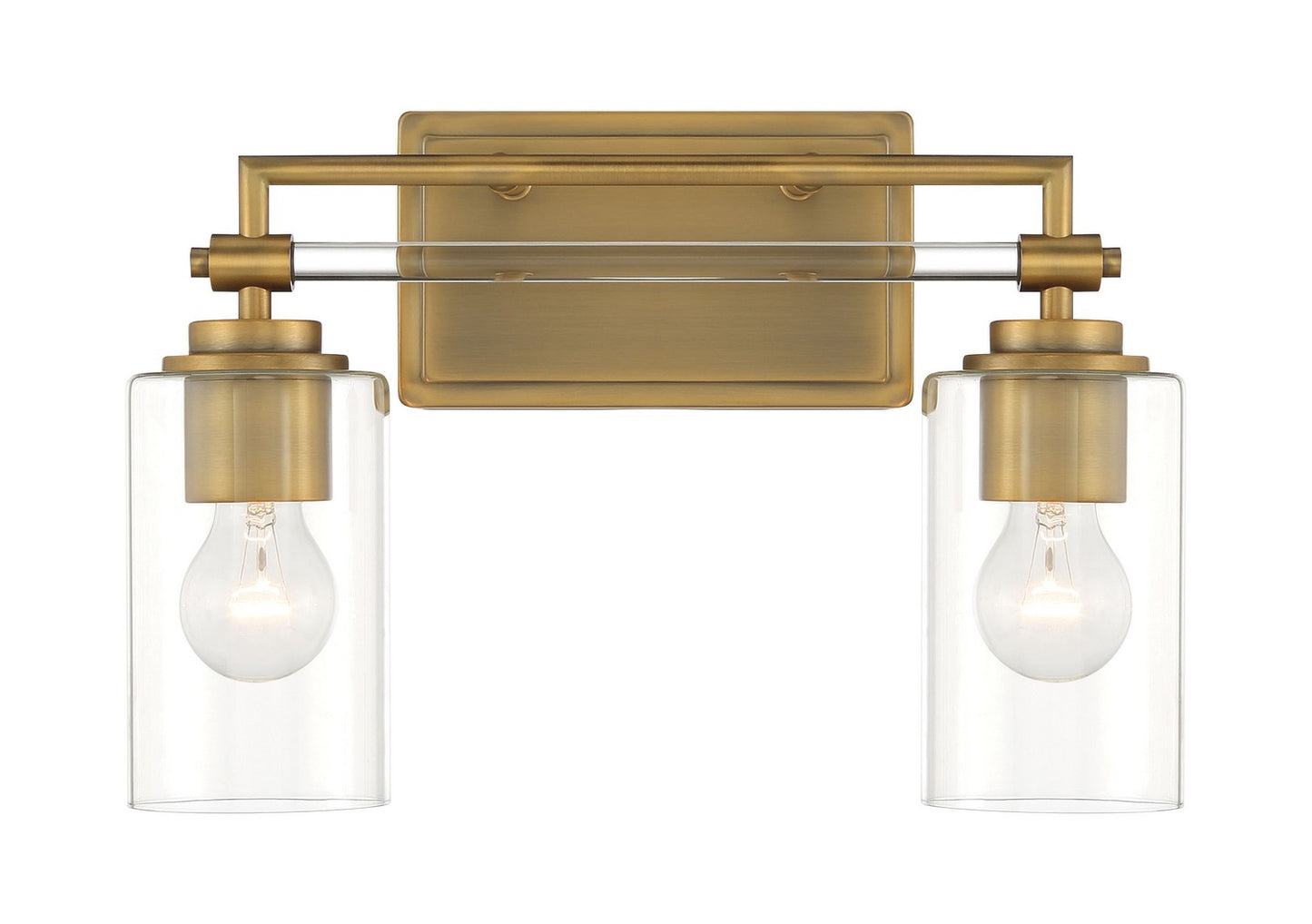 Minka-Lavery - 2642-575 - Two Light Bath Vanity - Binsly - Antique Noble Brass