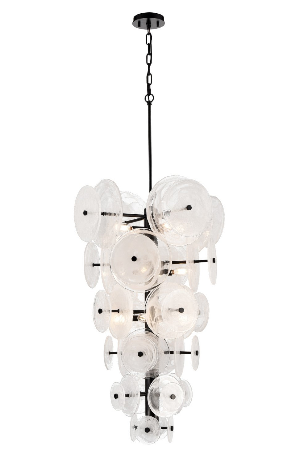DVI Lighting - DVP36548EB-MS - 12 Light Pendant - Carousel