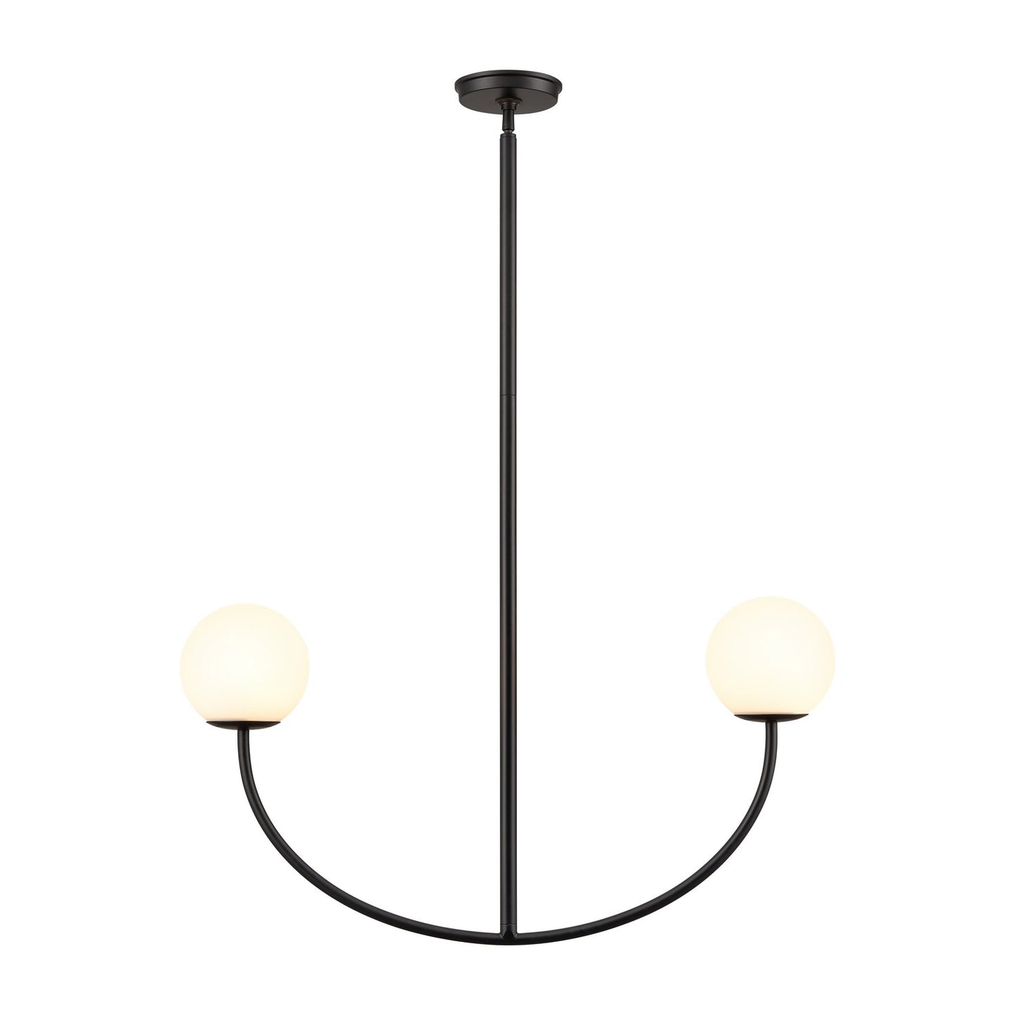 ELK Home - H0018-10372 - Two Light Pendant - Doby - Matte Black
