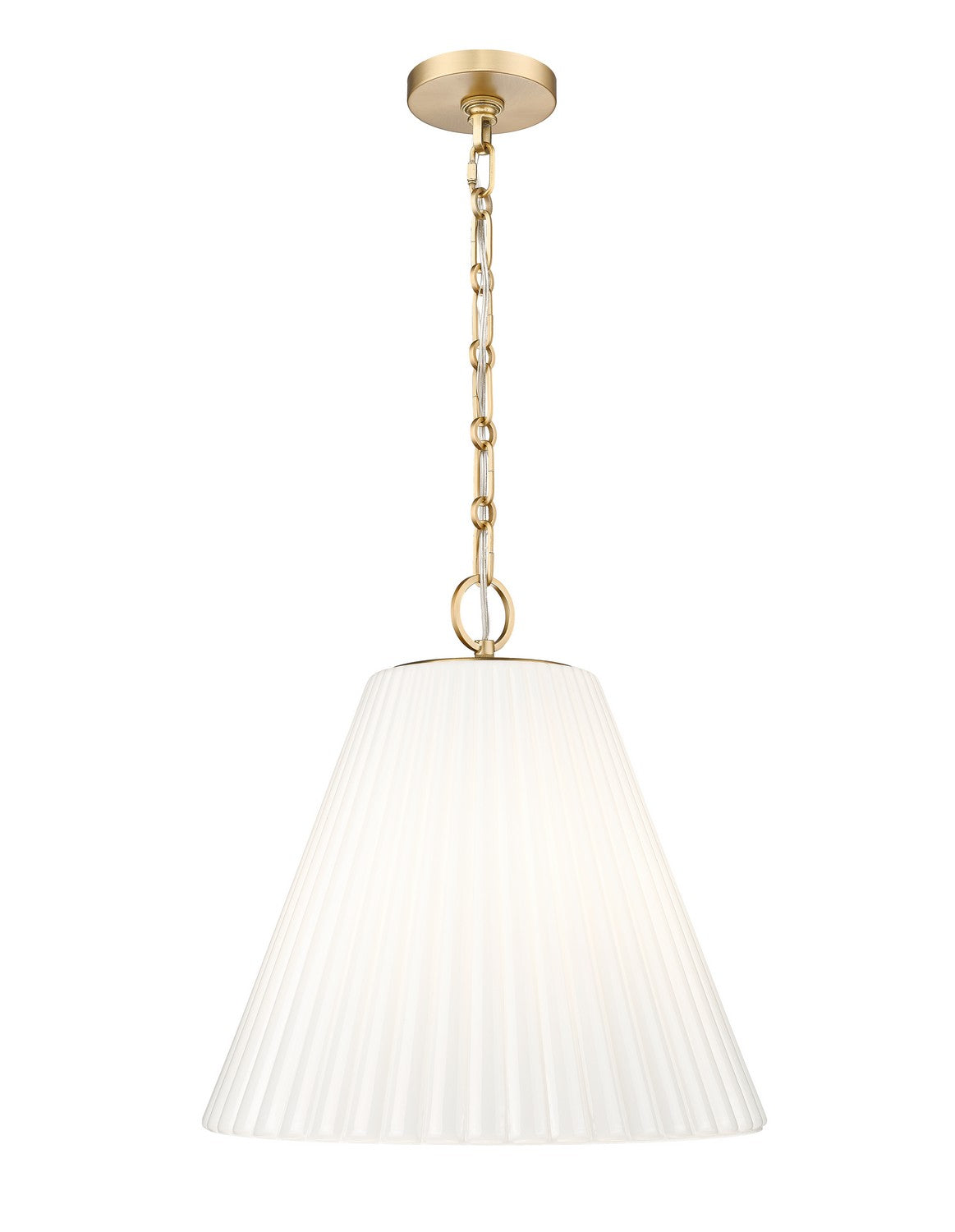Z-Lite - 3042P18-MGLD - Three Light Pendant - Alaric - Modern Gold