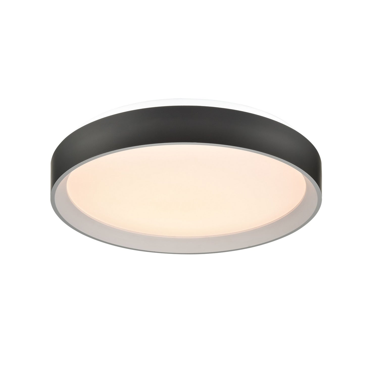 DVI Lighting - DVP40238MW+MB - LED Flush Mount - Hudson - Matte White/Matte Black