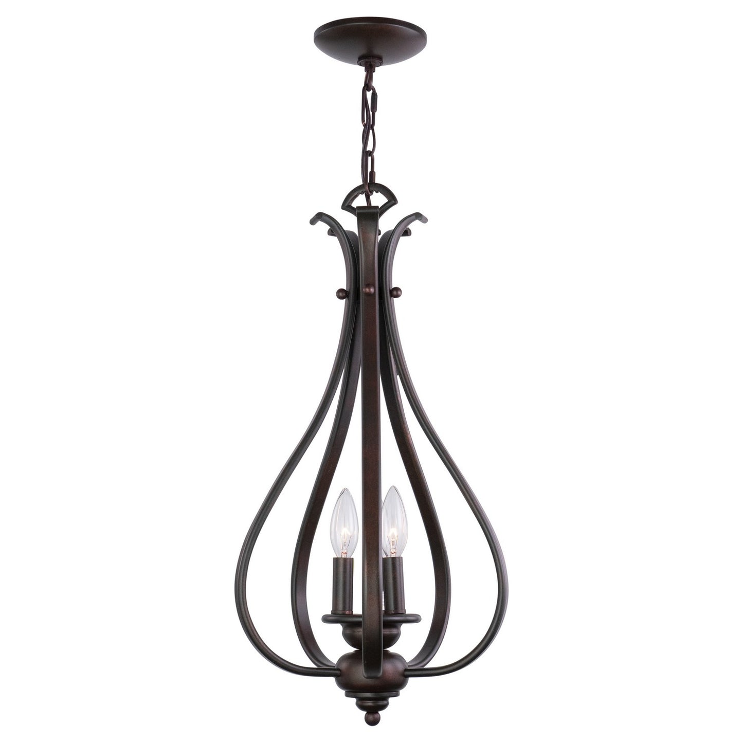 Vaxcel - PD35459RBZ - Three Light Pendant - Monrovia - Royal Bronze