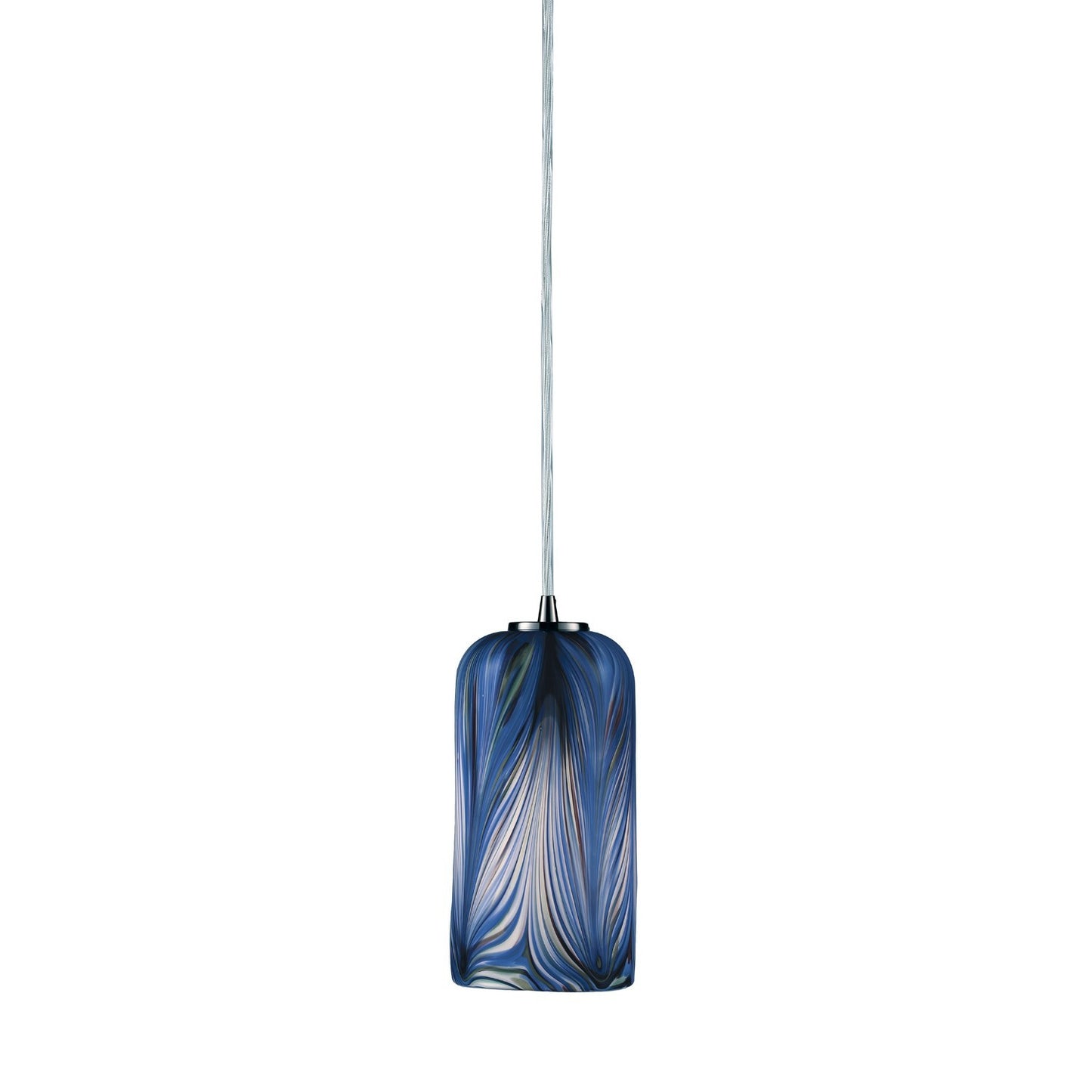 ELK Home - 544-1MO - One Light Mini Pendant - Molten - Satin Nickel